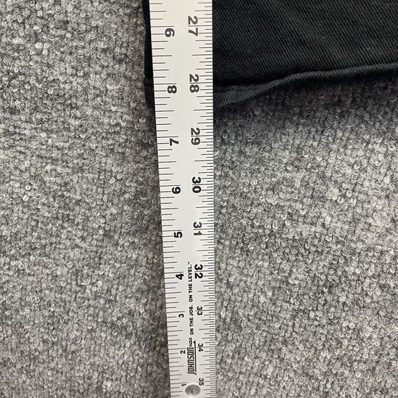 Express Jens Women's SZ 8s 70's Flare Low Rise Black Wide Leg - Picture 11 of 12